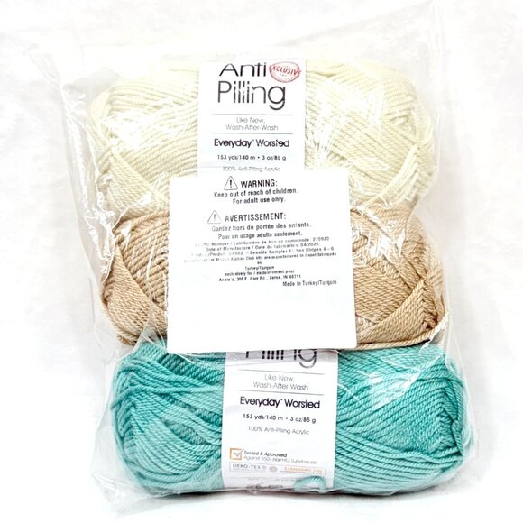 Annie's Crochet Club Striped Afghan Kit - Stripes 4-6 - New/Sealed - Picture 3 of 4